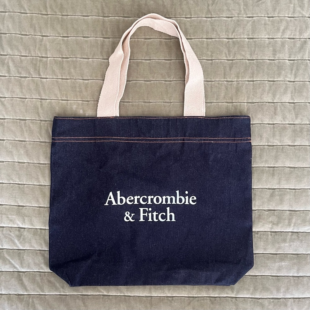 Abercrombie & Fitch Denim Tote Bag